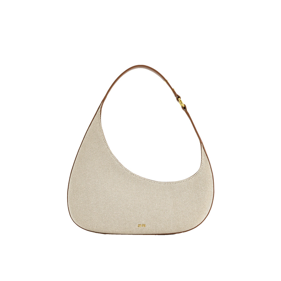 JW PEI Harlee Shoulder Bag - Brown Canvas