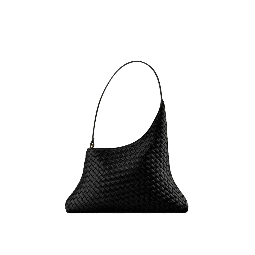 JW PEI Lyra Woven Shoulder Bag - Black