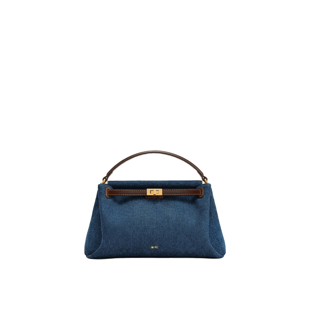 JW PEI Carmen Top Handle Bag - Blue Denim