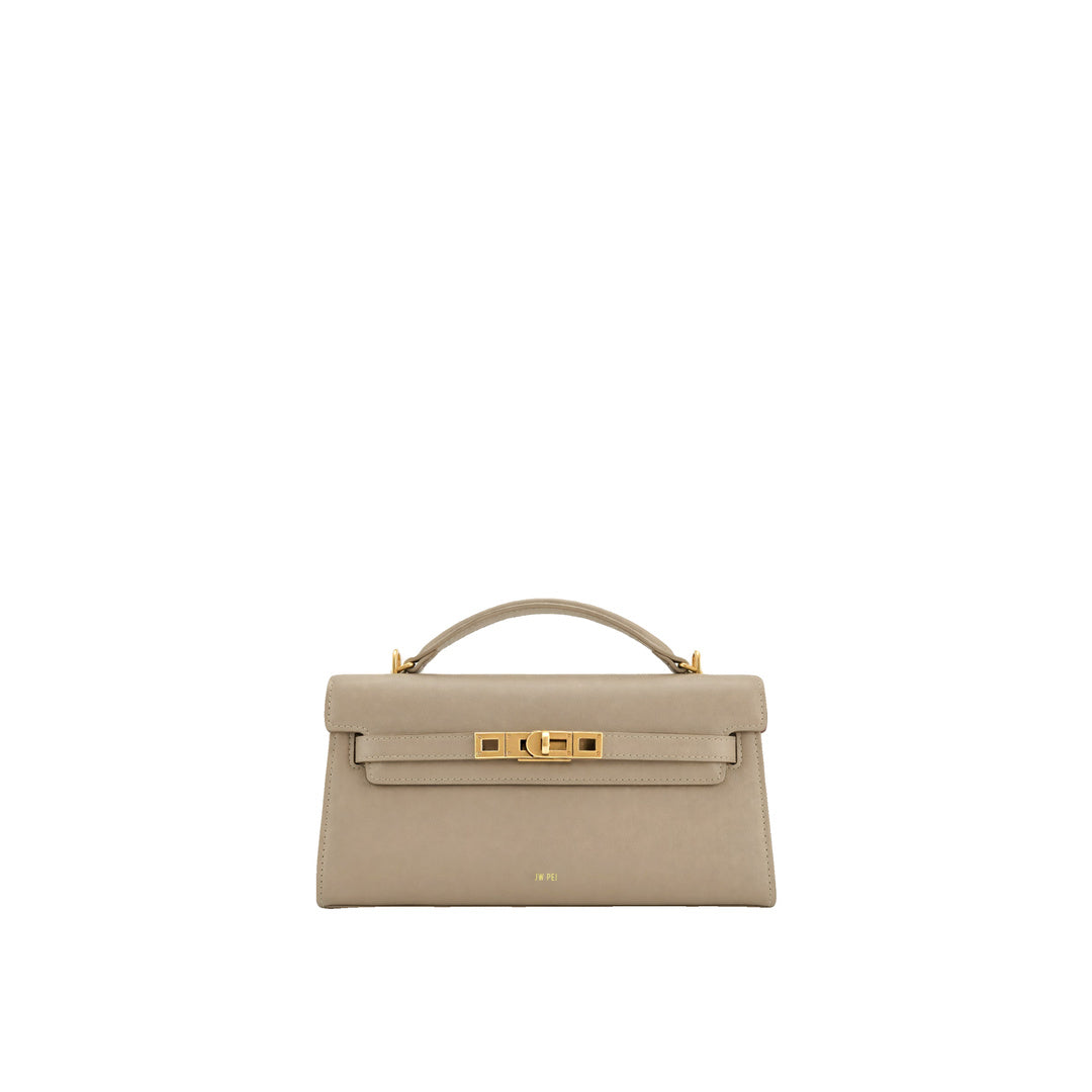 JW PEI Noor Top Handle Bag - Taupe Brown