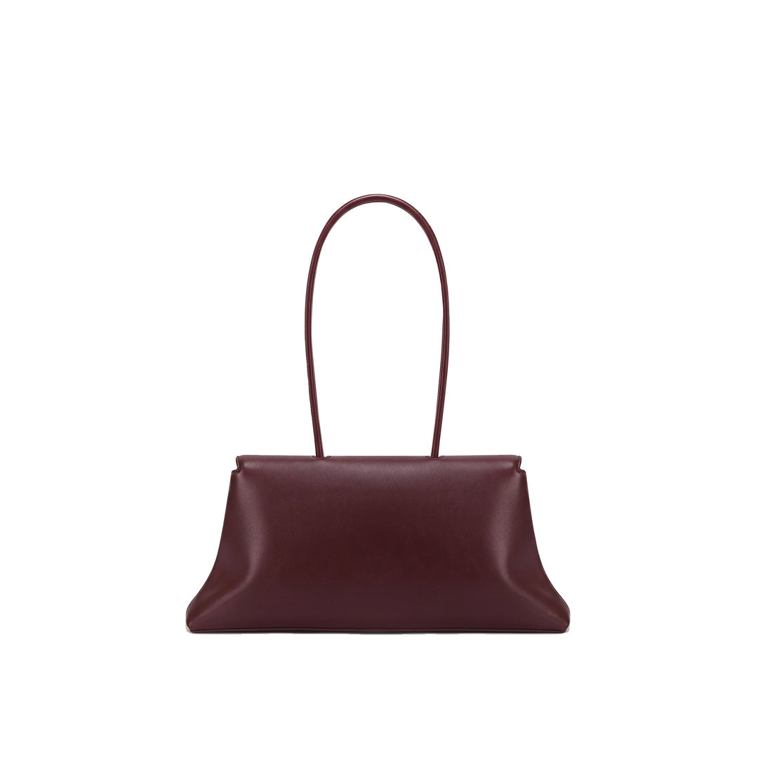 JW PEI Selene Lock Flap Shoulder Bag - Burgundy