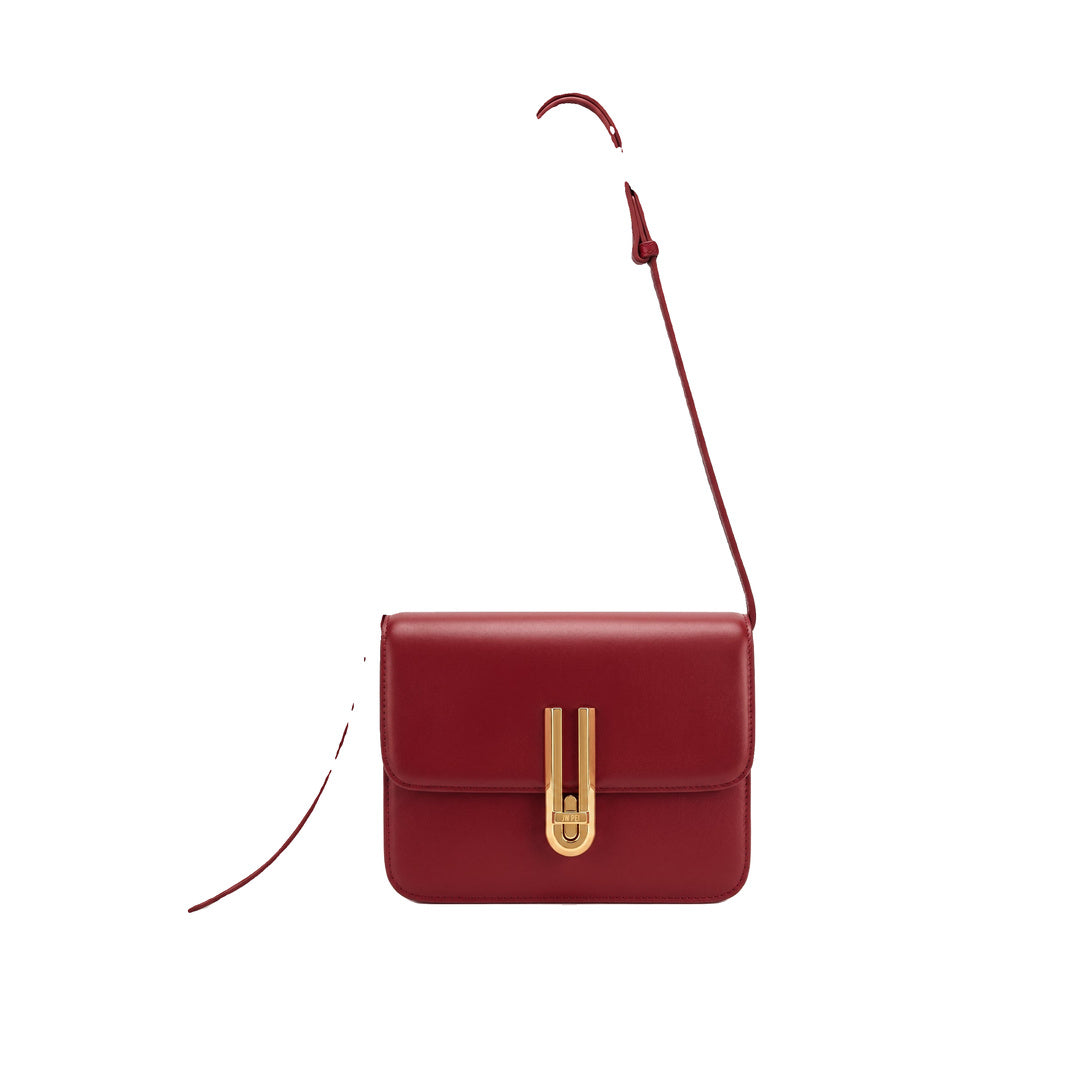 JW PEI Evania Lock Shoulder Bag - Red