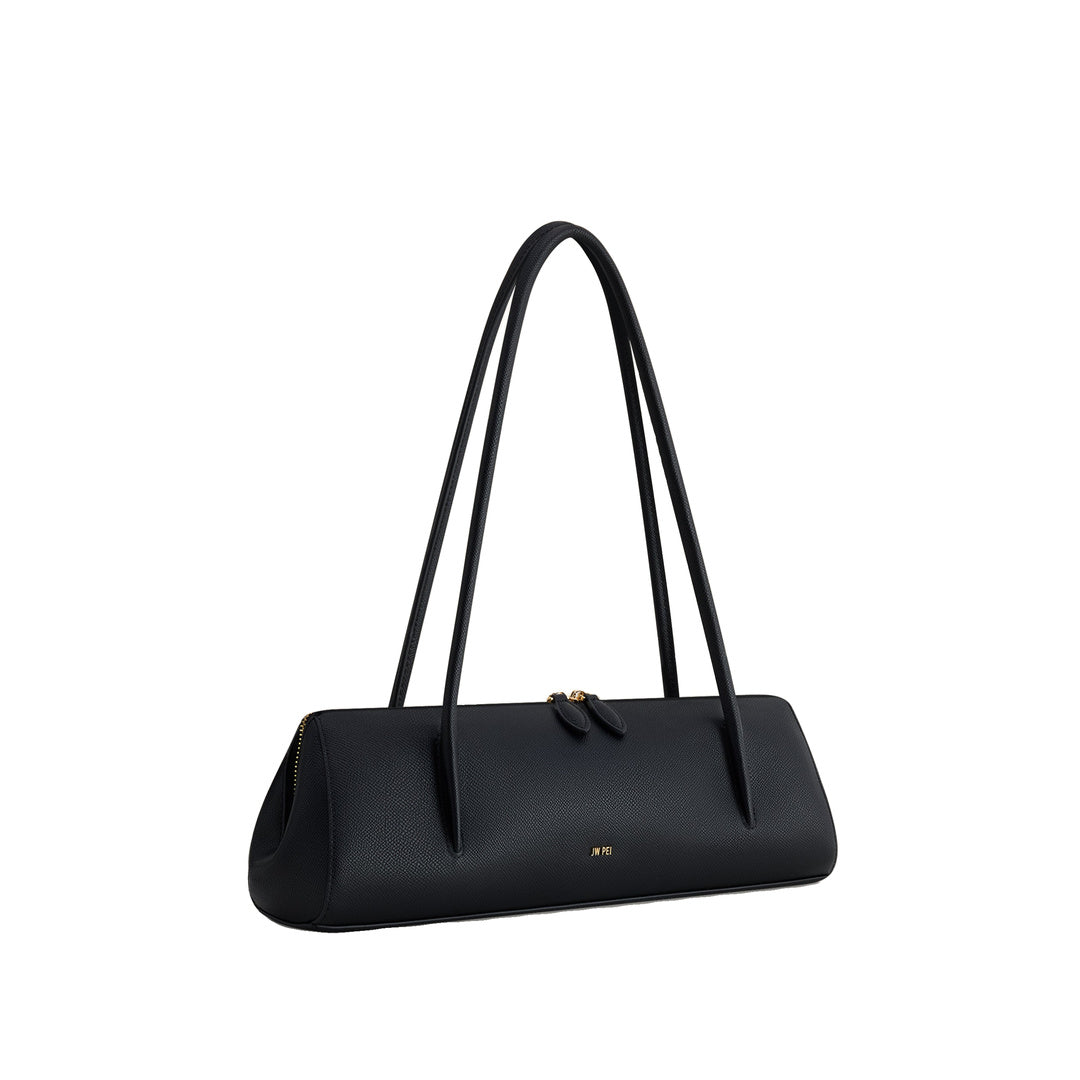 JW PEI Nova Minimalist Shoulder Bag - Jet Black