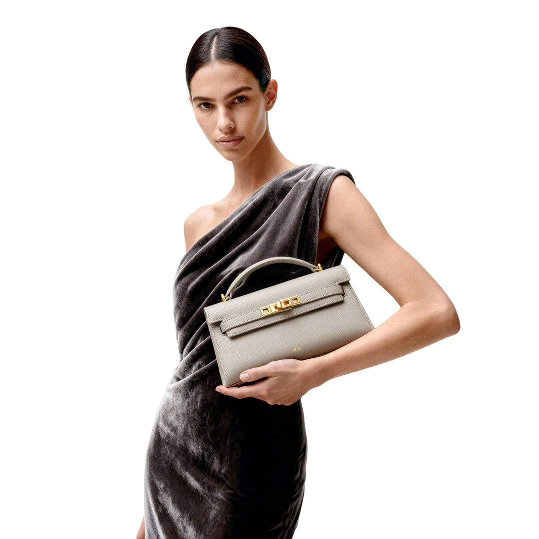 JW PEI Noor Top Handle Bag - Elephant Gray