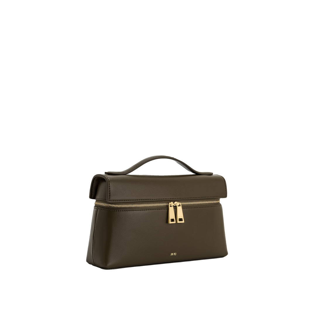 JW PEI Thea Top Handle Bag - Dark Olive