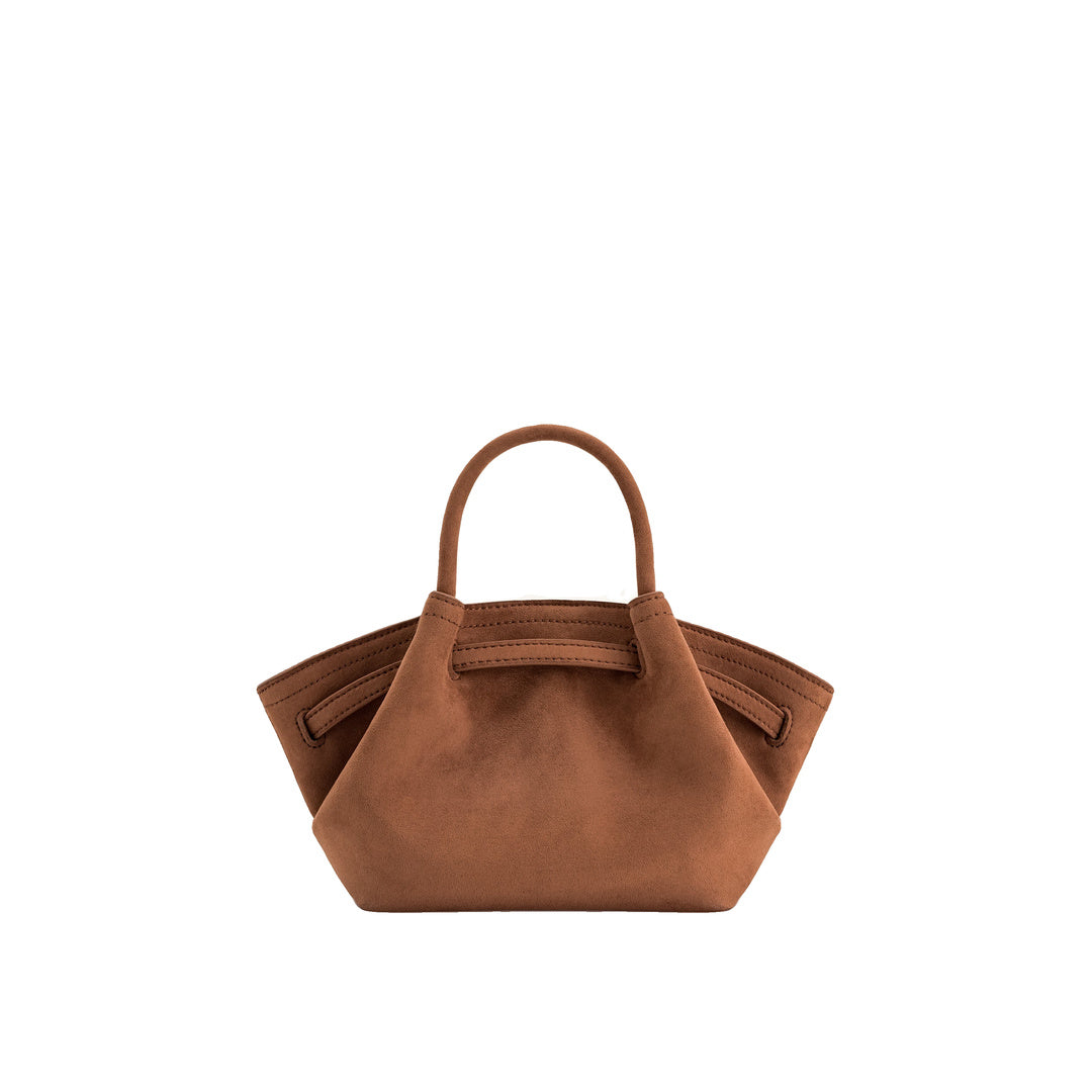 JW PEI Hana Mini Faux Suede Tote Bag - Brown