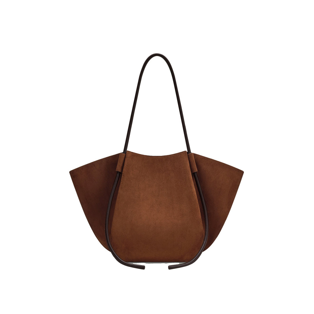 JW PEI Nala Faux Suede Wide Tote Bag - Brown