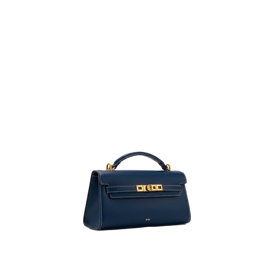 JW PEI Noor Top Handle Bag - Navy Blue