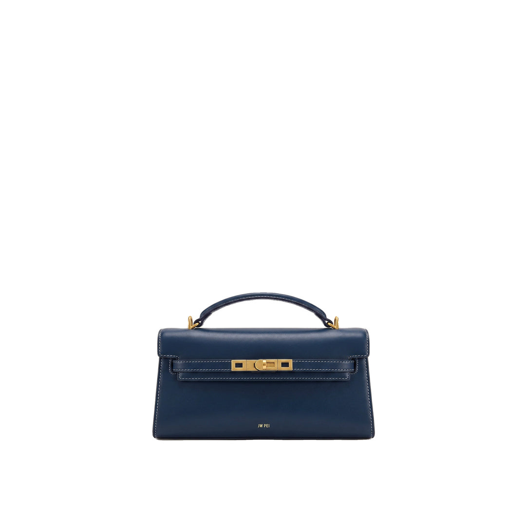 JW PEI Noor Top Handle Bag - Navy Blue