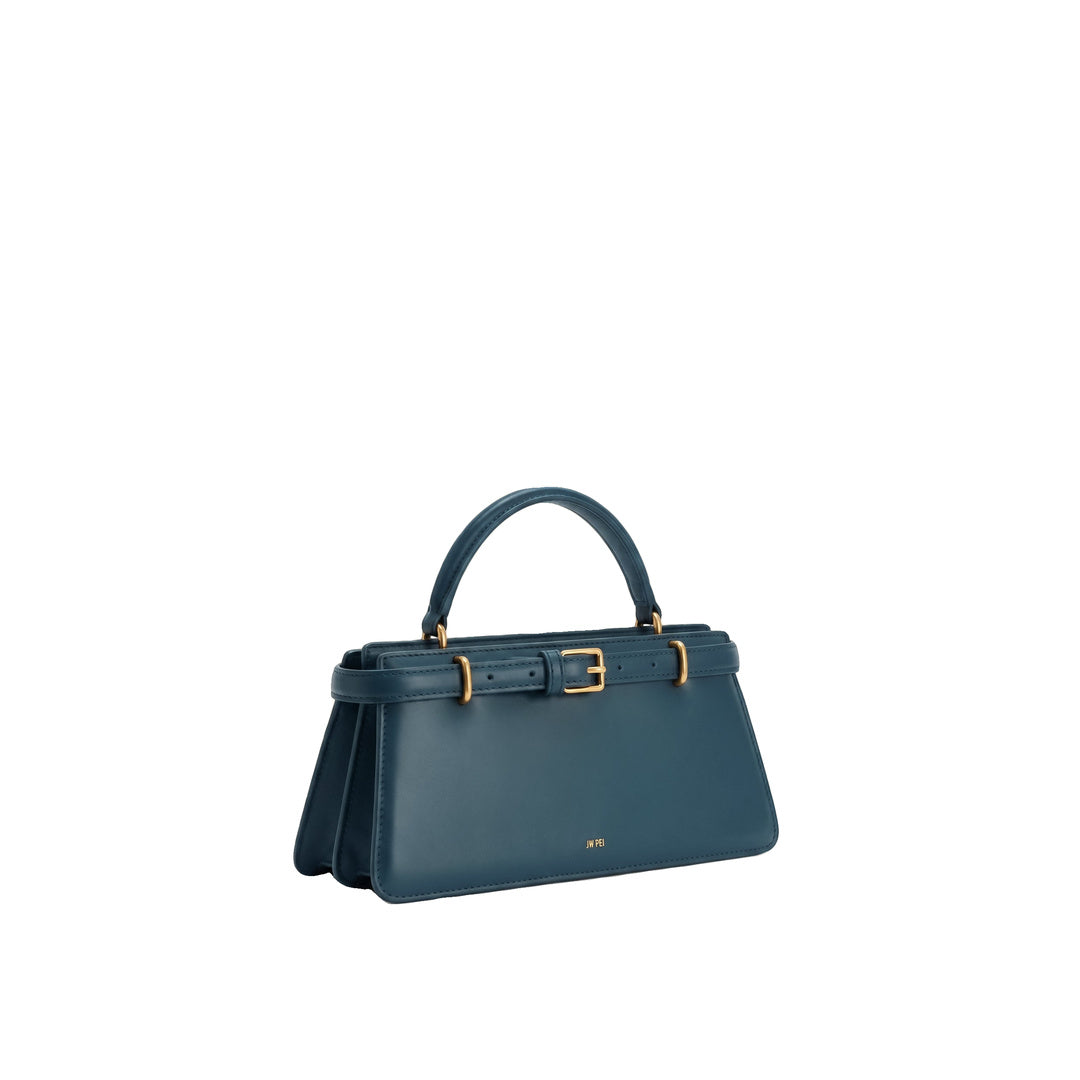 JW PEI Elena Classic Top Handle Bag - Navy