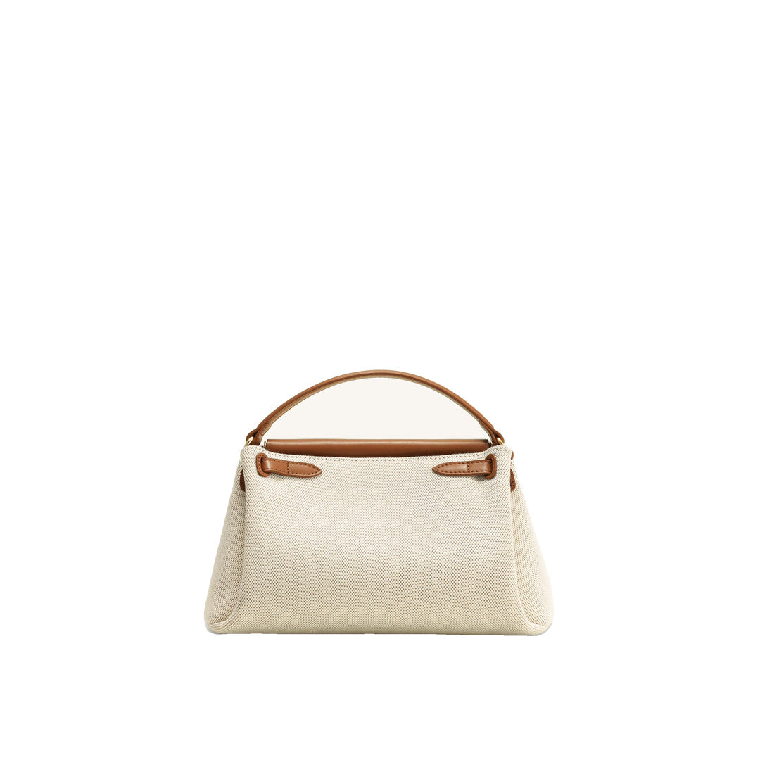 JW PEI Carmen Top Handle Bag - Brown Canvas