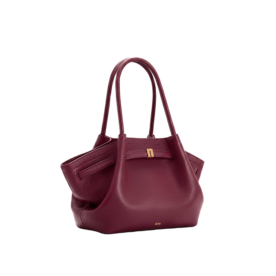 JW PEI Hana Medium Tote Bag - Burgundy