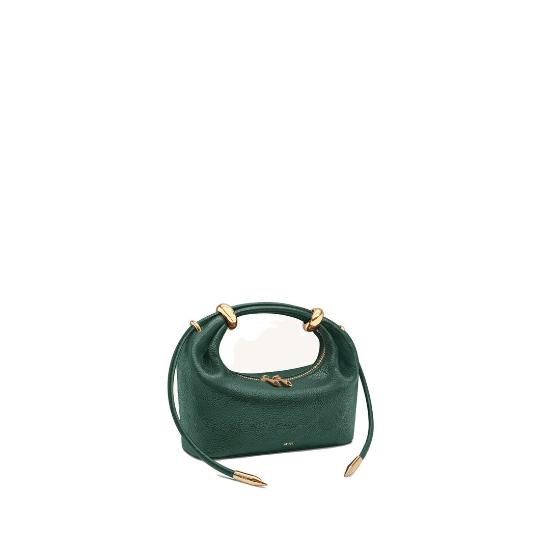 JW PEI Ellie Metal Ring Embellished Top Handle Bag - Forest Green