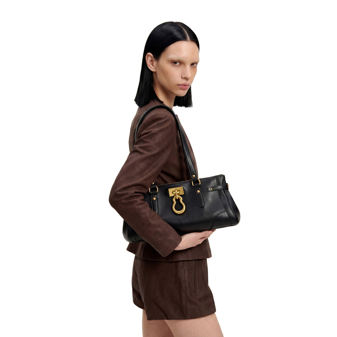 JW PEI Yvette Elongated Tote Bag - Black