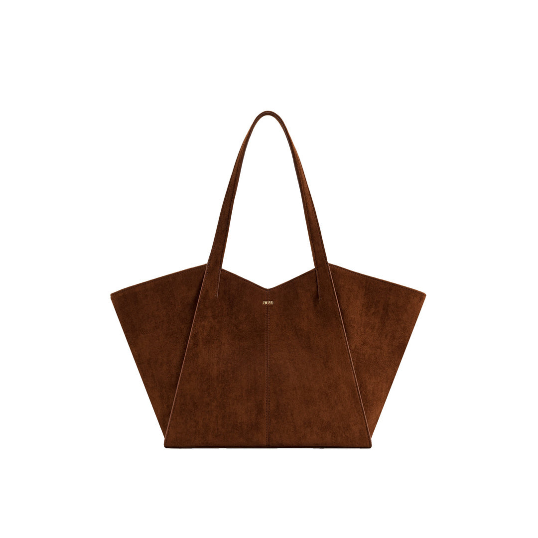 JW PEI Kiana Large Capacity Tote Bag - Dark Brown