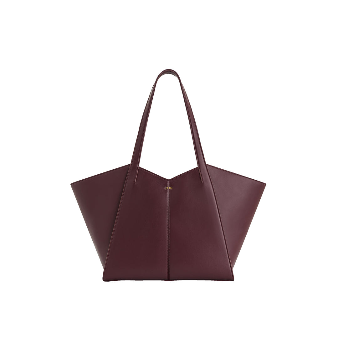 JW PEI Kiana Large Capacity Tote Bag - Deep Claret