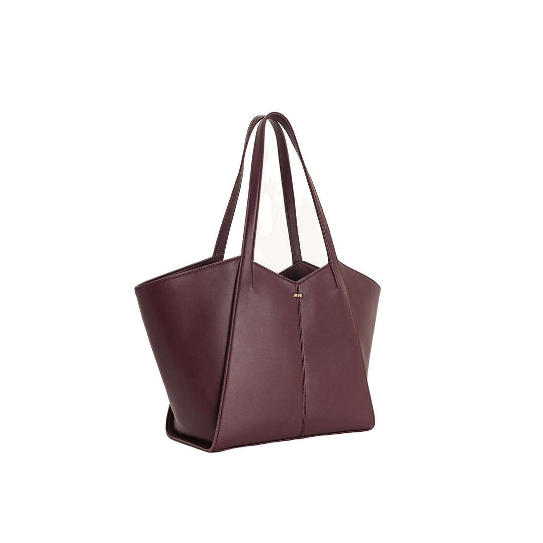 JW PEI Kiana Large Capacity Tote Bag - Deep Claret