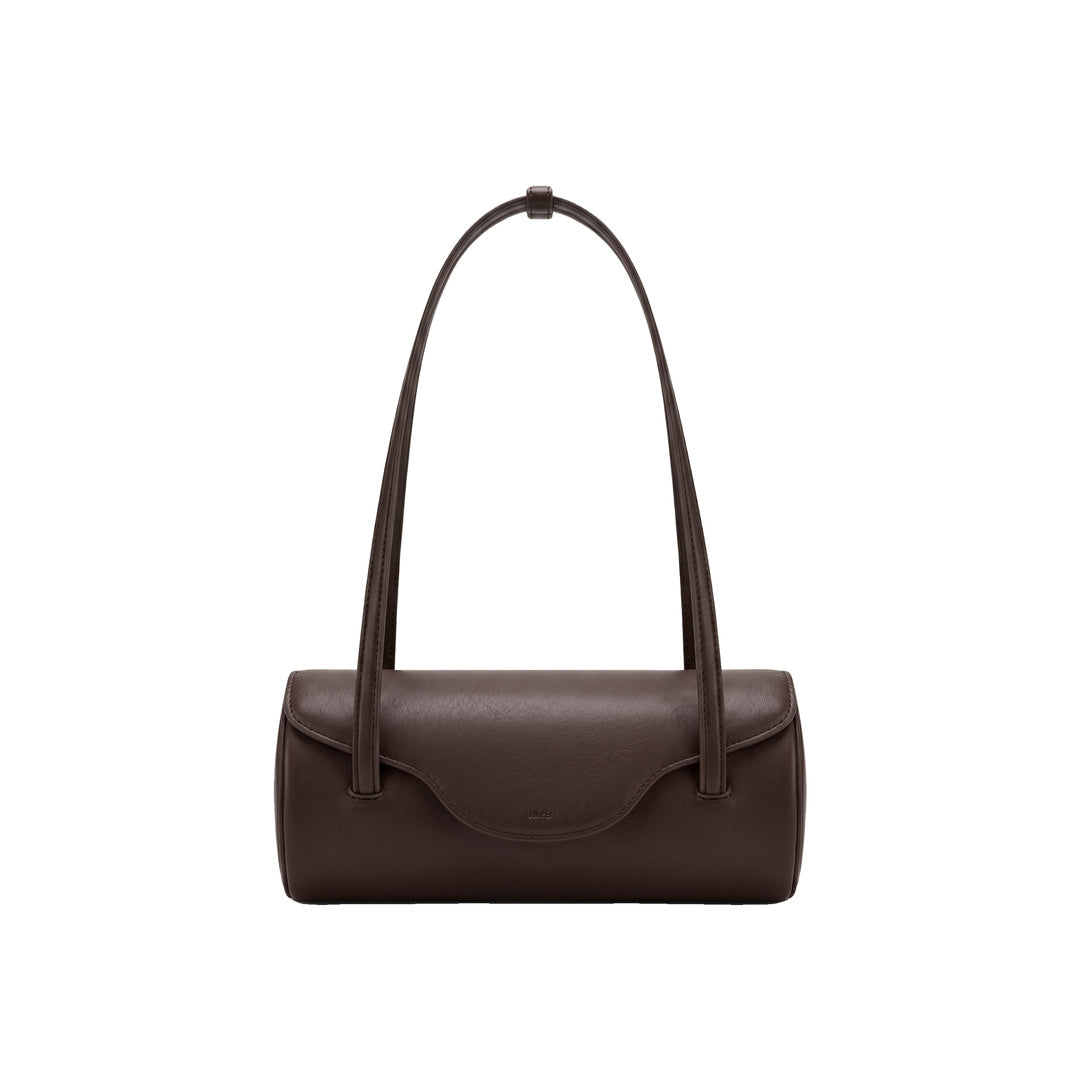 JW PEI Solenne Barrel Shoulder Bag - Dark Brown