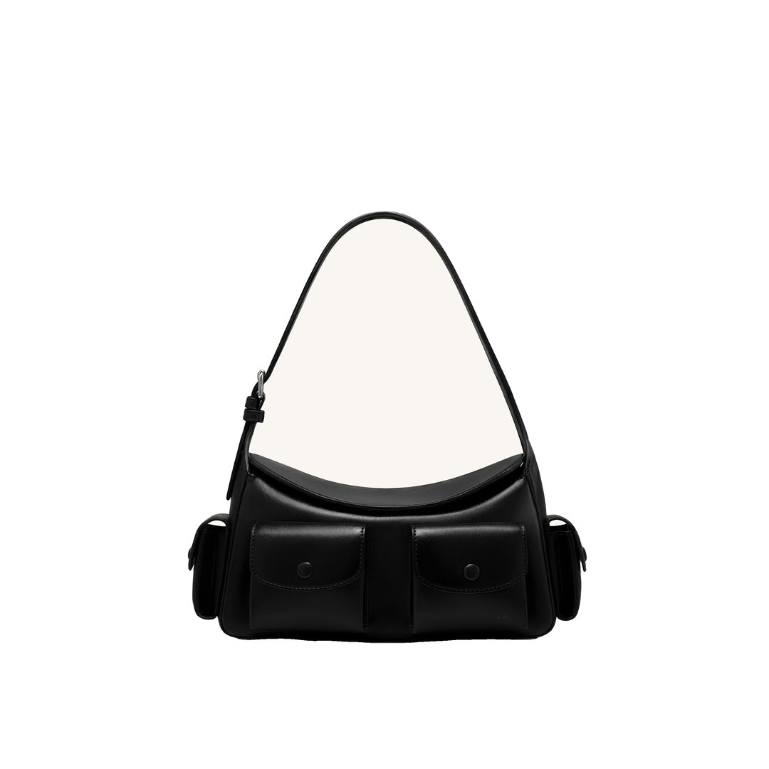 JW PEI Corinne Multi-Pocket Shoulder Bag - Black