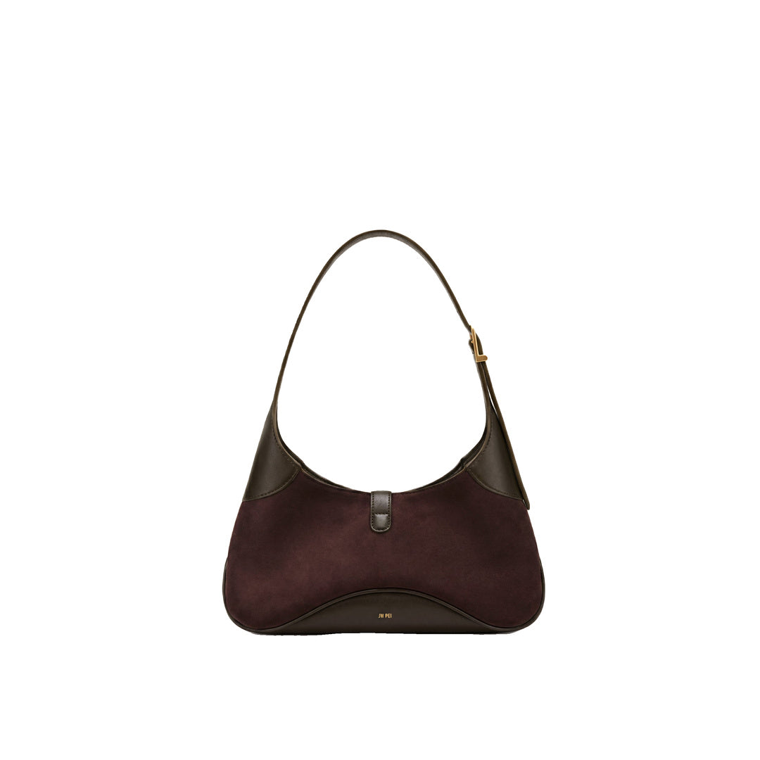 JW PEI Juliette Key Charm East-West Shoulder Bag - Dark Brown