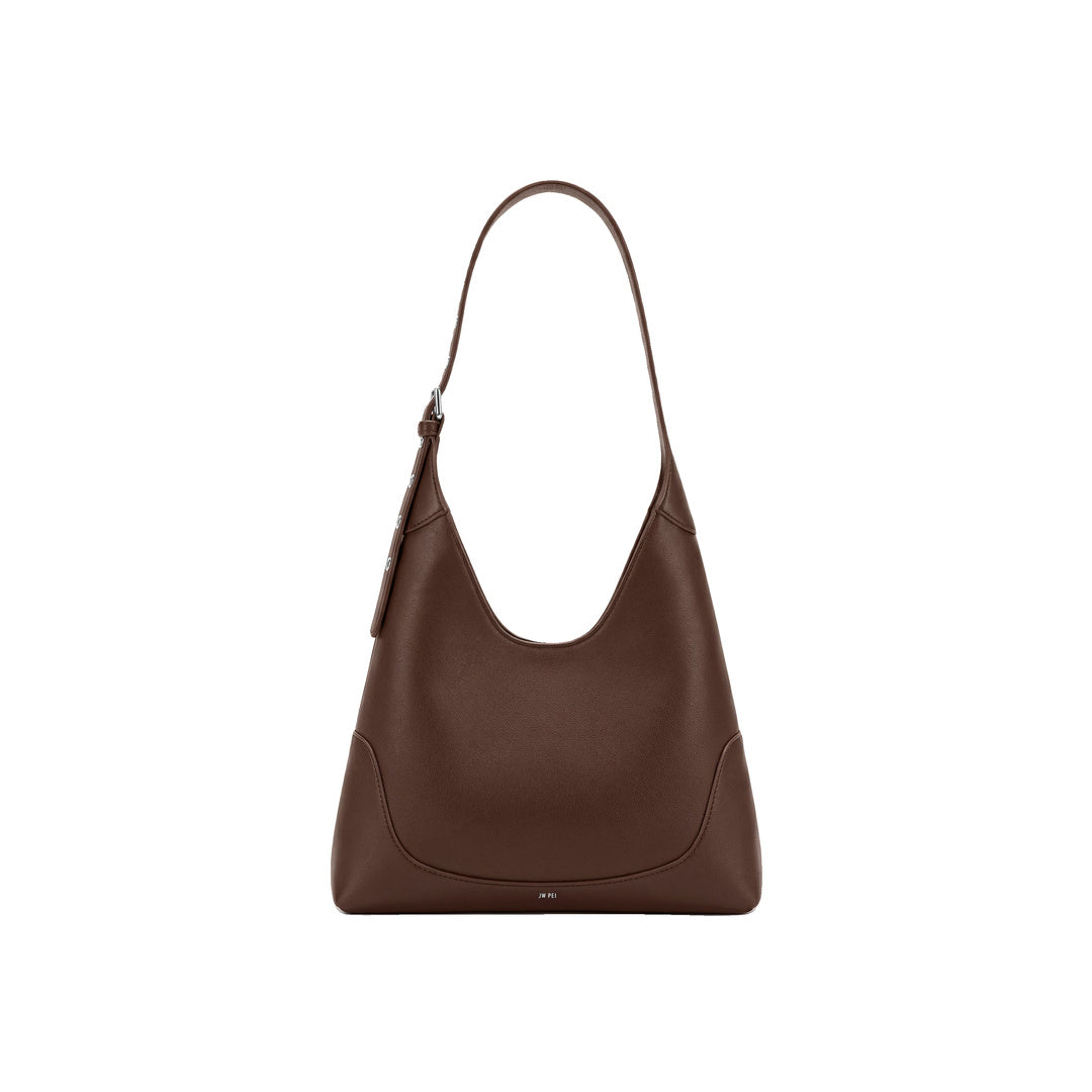 JW PEI Willow Soft Hobo Shoulder Bag - Dark Brown
