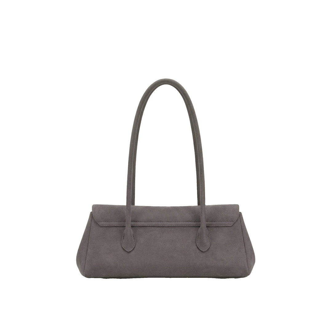 JW PEI Solenne Faux Suede East-West Shoulder Bag - Taupe
