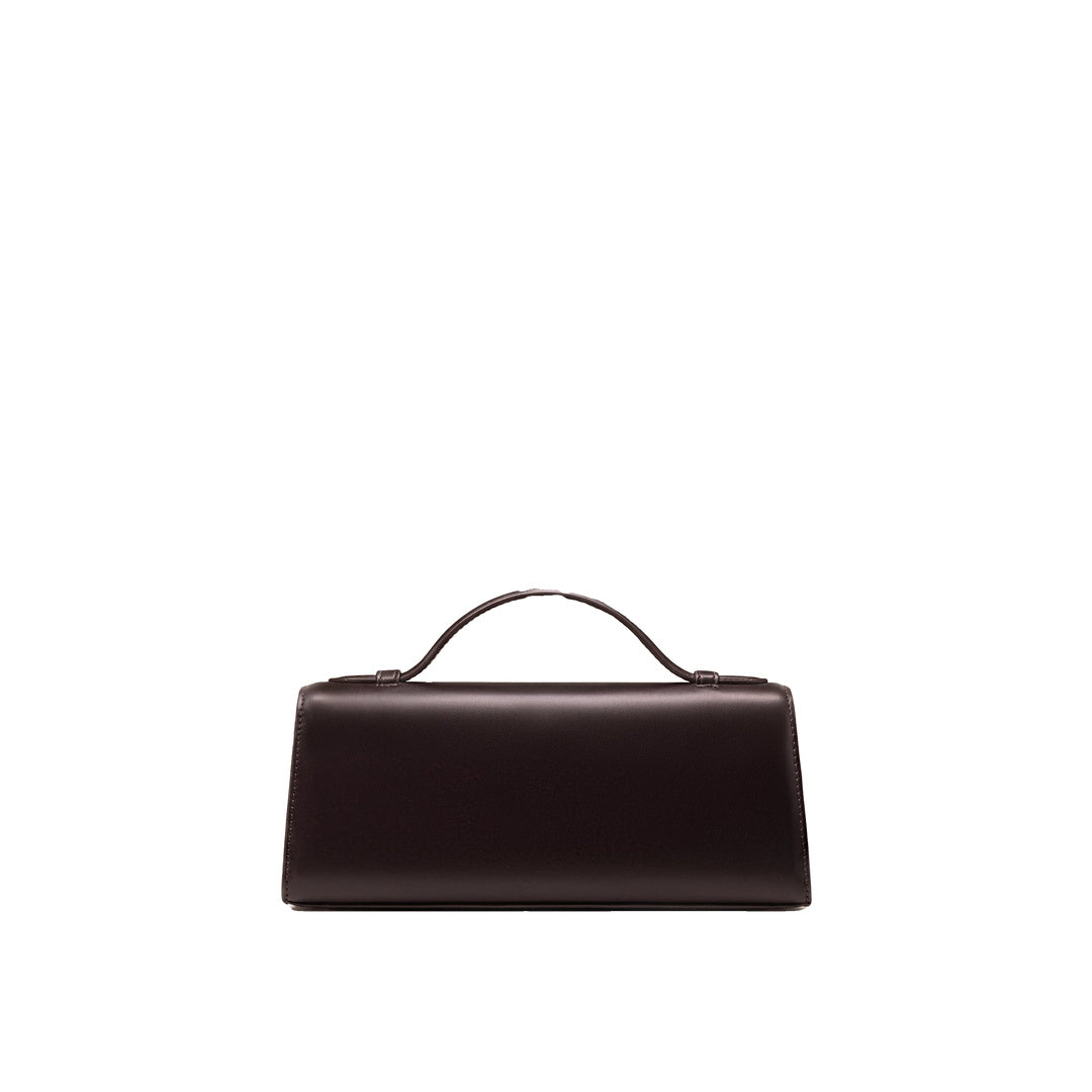 JW PEI Delphine Flap Top Handle Bag - Dark Brown