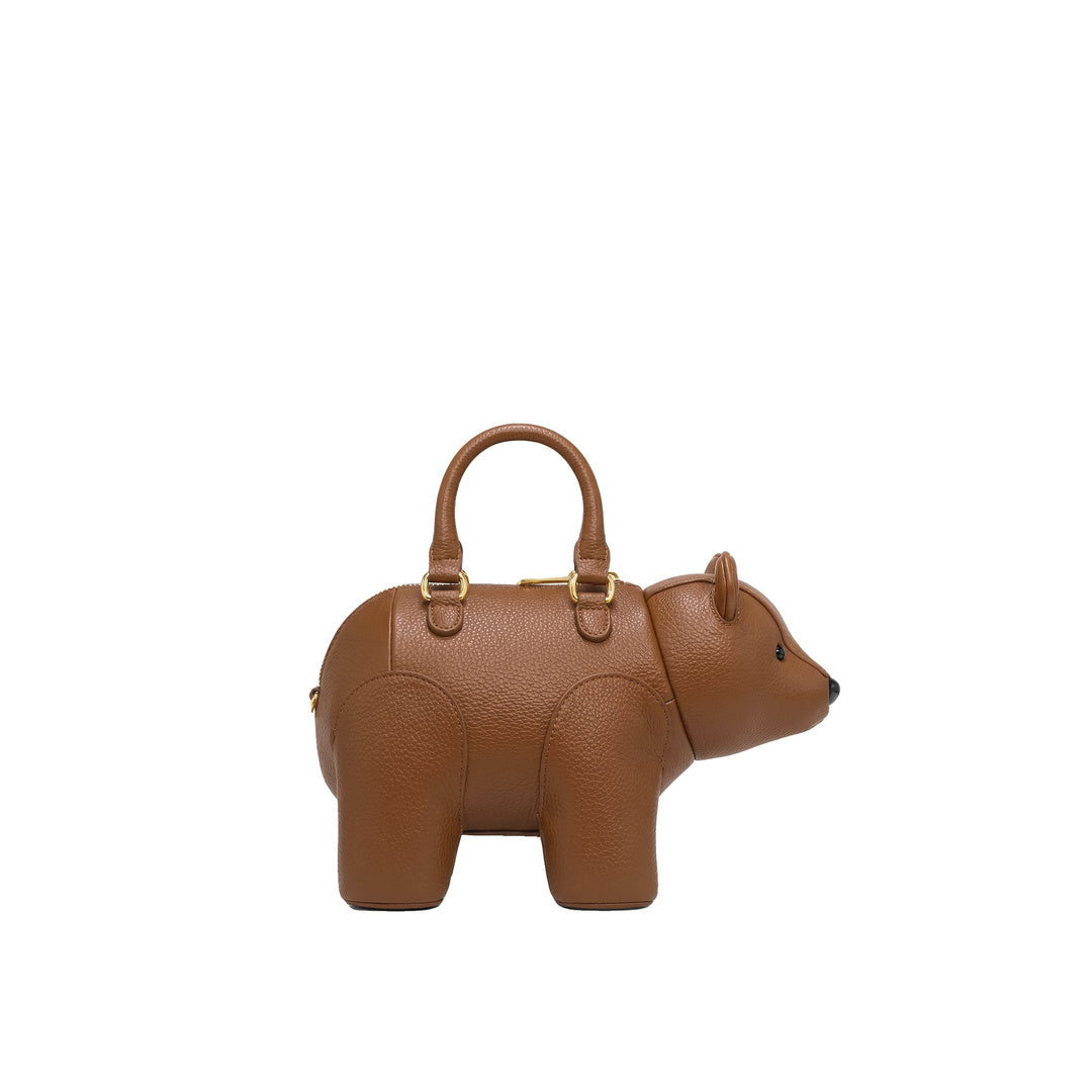 JW PEI Bernie Bear Top Handle Bag - Brown