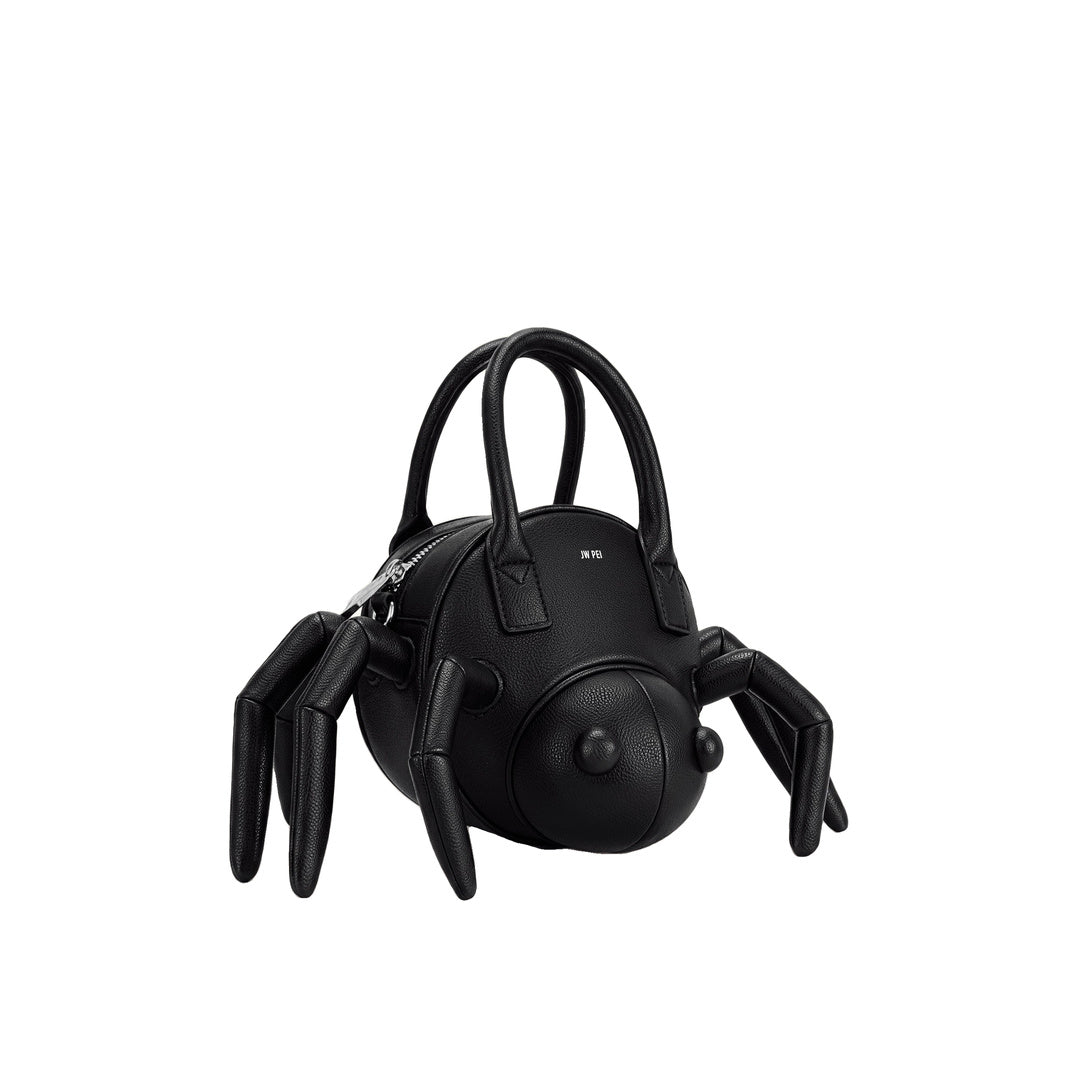 JW PEI Siena Spider Shaped Top Handle Bag - Black