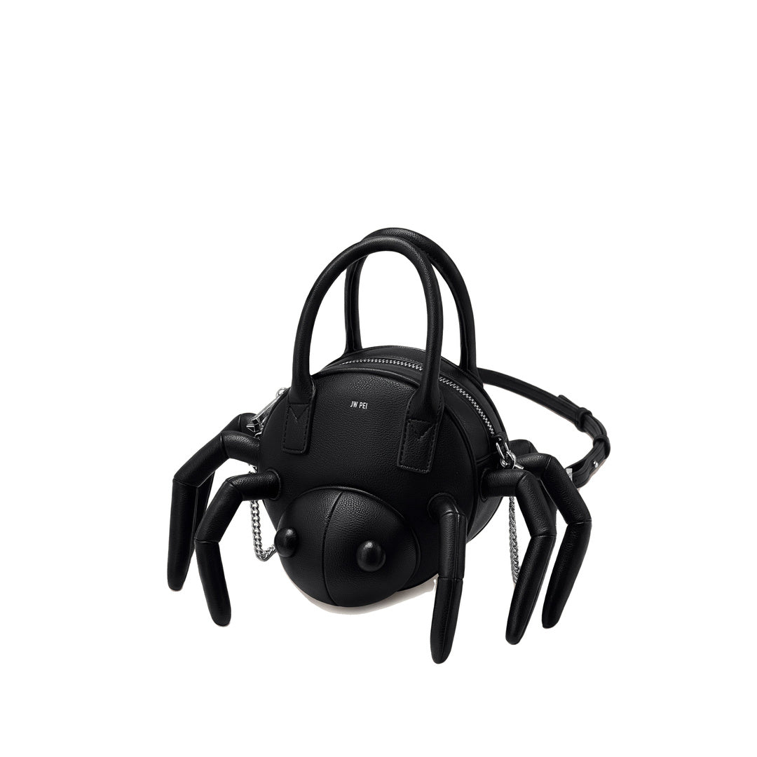 JW PEI Siena Spider Shaped Top Handle Bag - Black