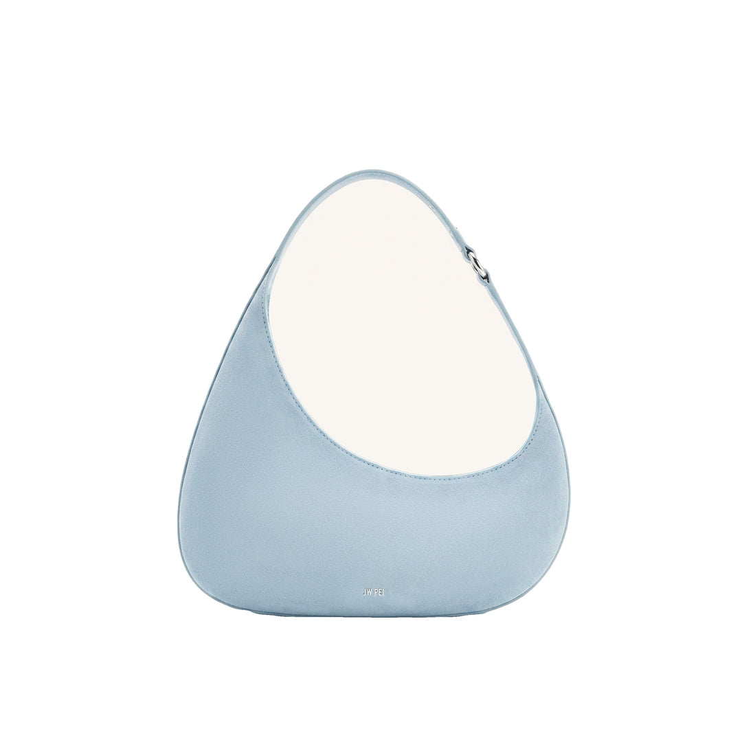 JW PEI Harlee Faux Suede Shoulder Bag - Misty Blue