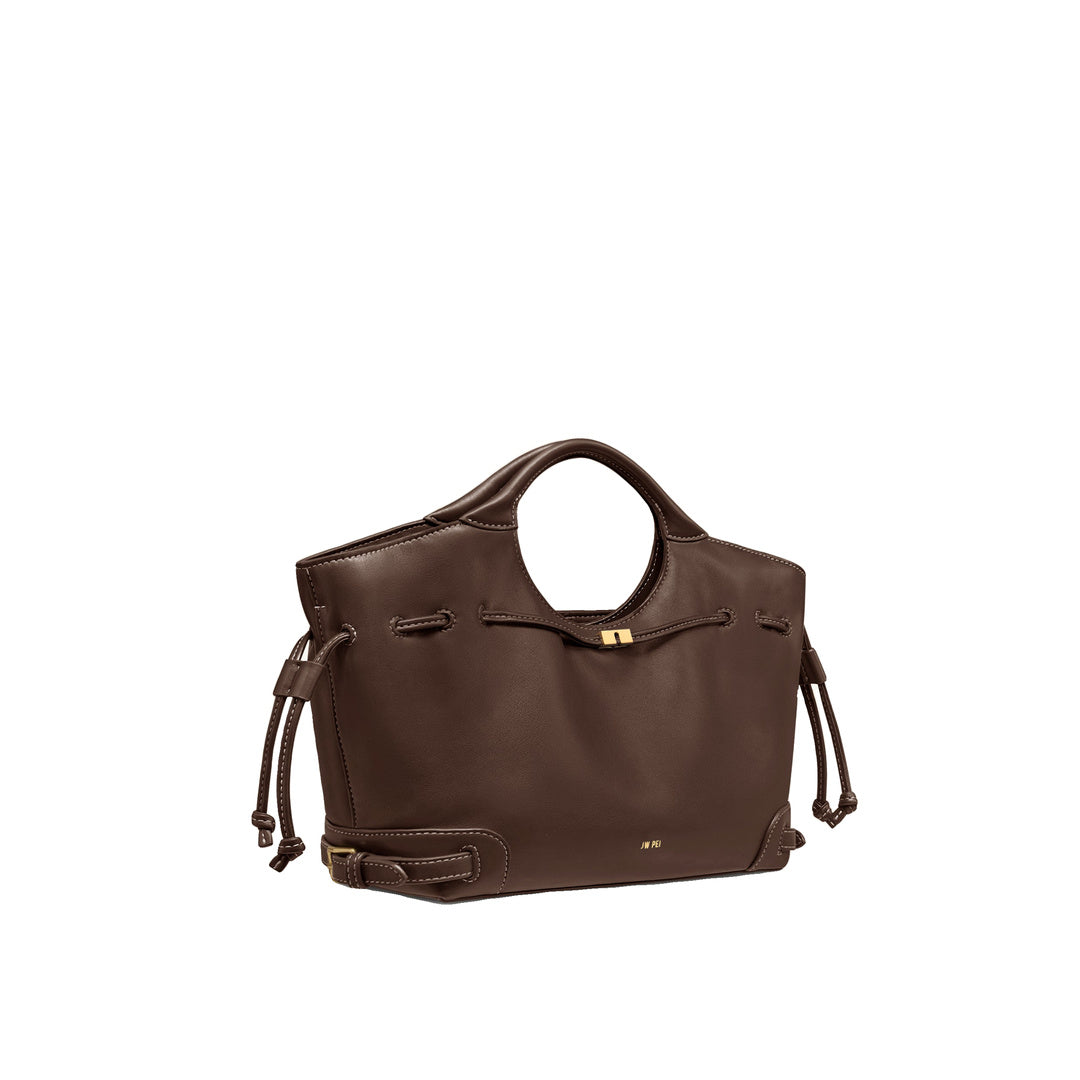 JW PEI Virelle Drawstring Tote Bag - Brown
