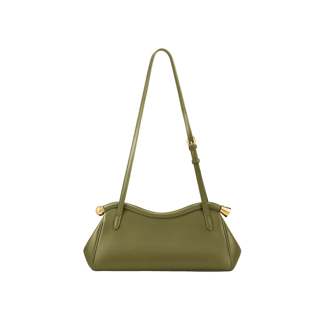 JW PEI Naomi Curved Shoulder Bag - Olive Green