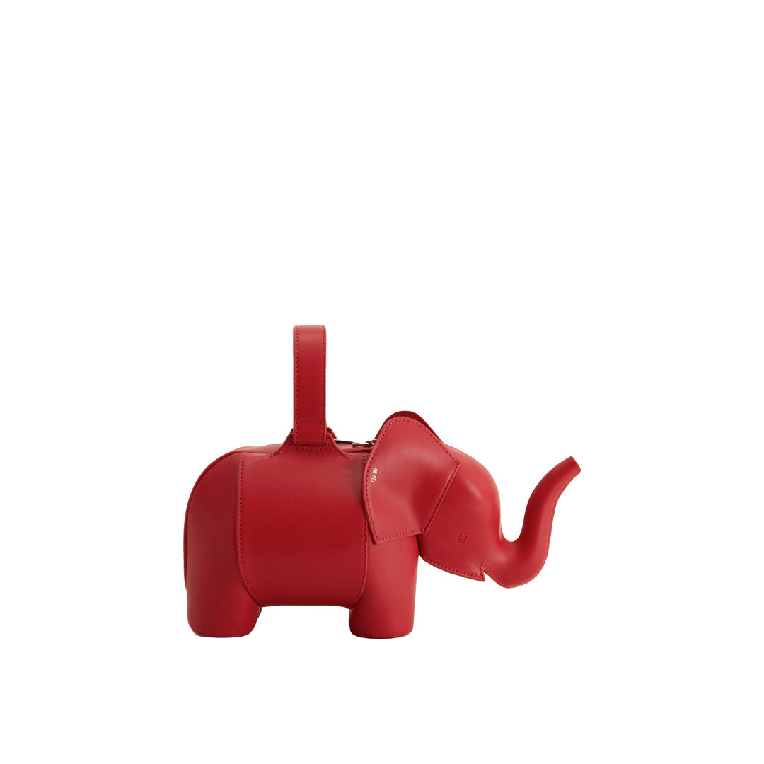 JW PEI Claire Elephant Shaped Handbag - Red