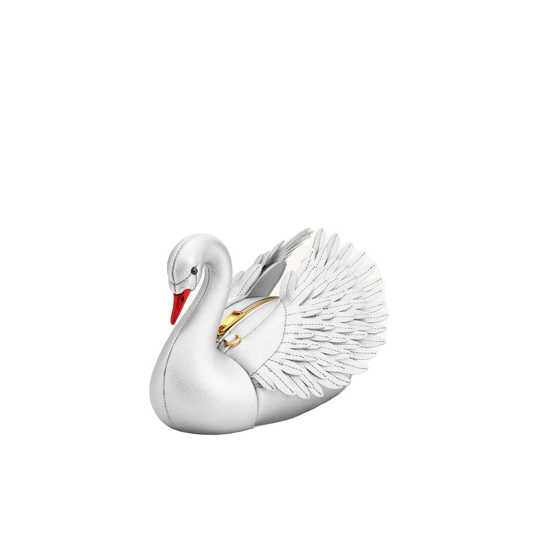 JW PEI Alani Swan Shaped Crossbody Bag - Silver