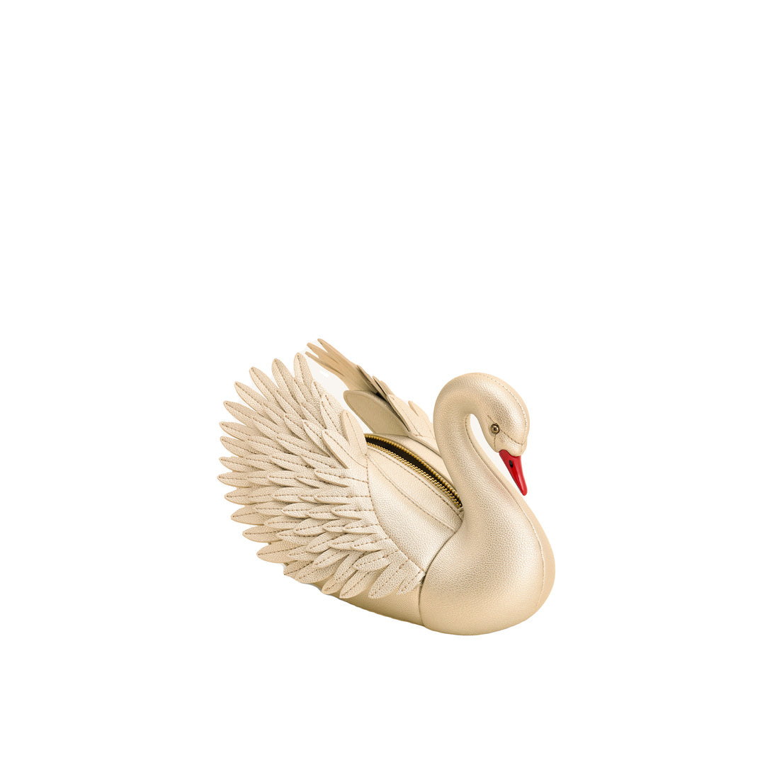 JW PEI Alani Swan Shaped Crossbody Bag - Gold