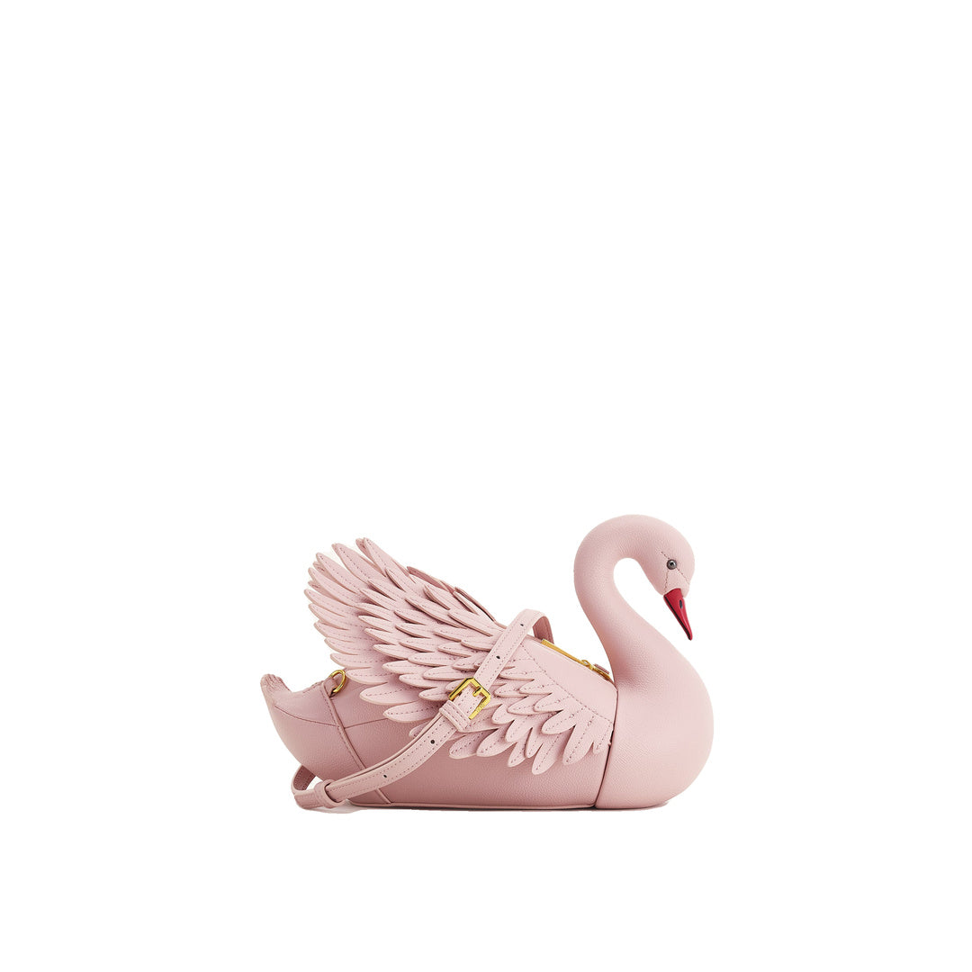 JW PEI Alani Swan Shaped Crossbody Bag - Light Pink