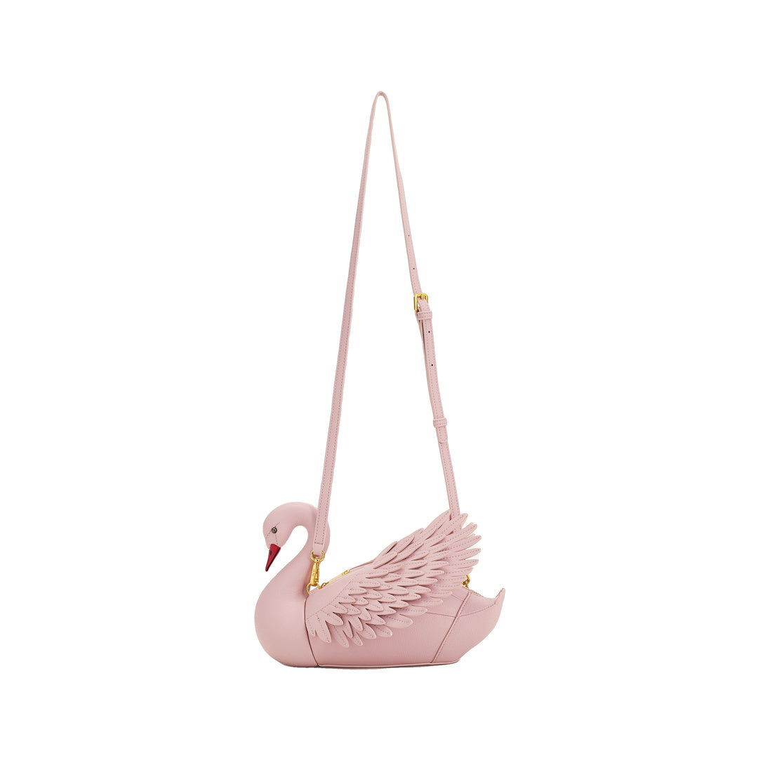 JW PEI Alani Swan Shaped Crossbody Bag - Light Pink