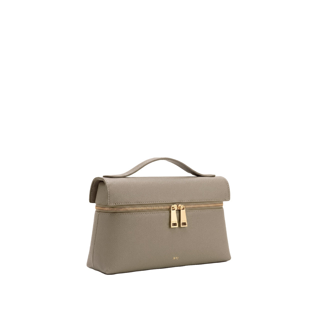 JW PEI Thea Top Handle Bag - Mocha Grey Brown