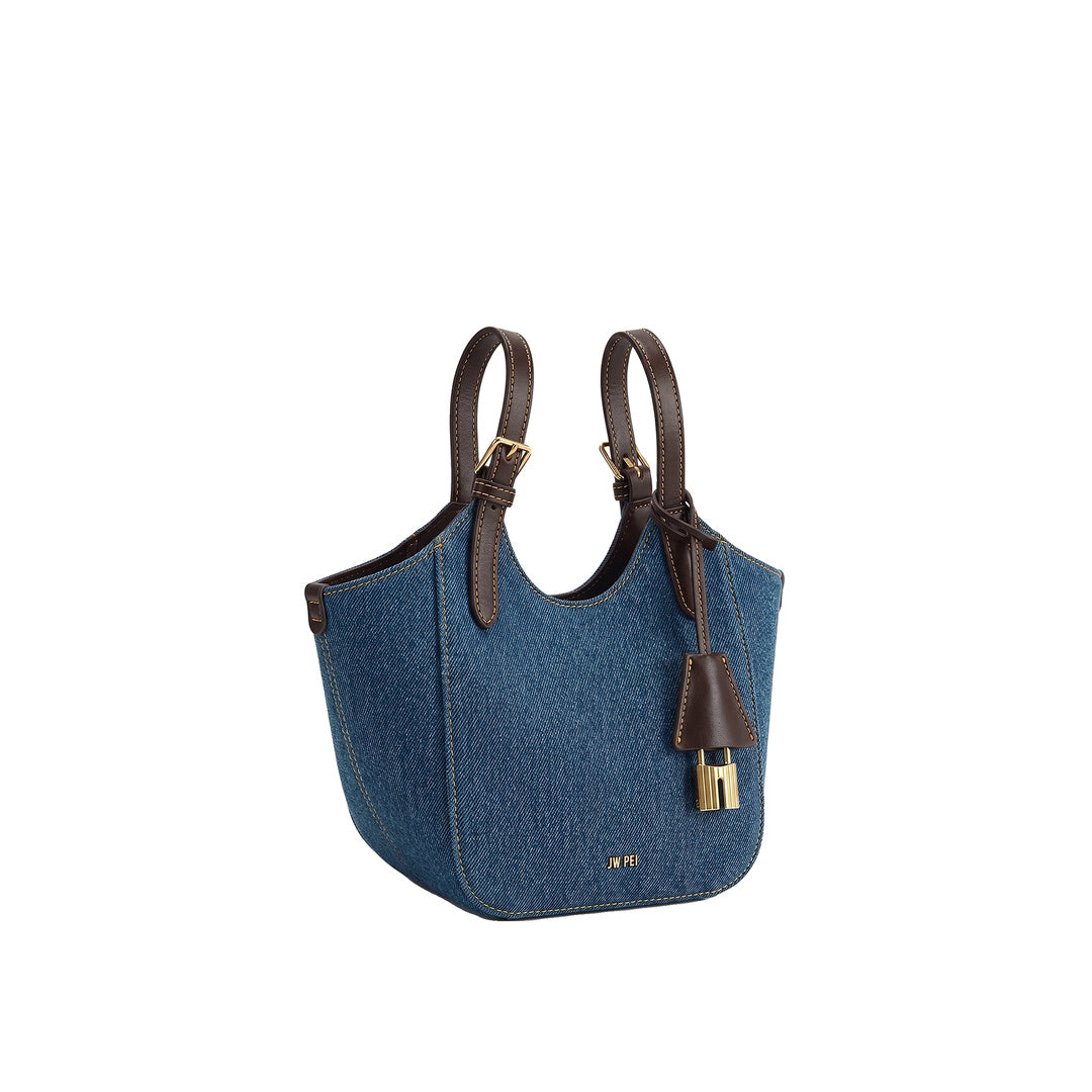 JW PEI Ines Tote Bag - Blue Denim