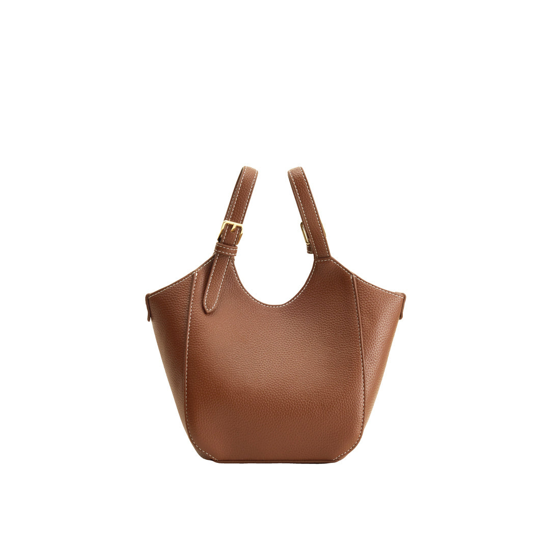 JW PEI Ines Padlock Tote Bag - Chocolate Brown