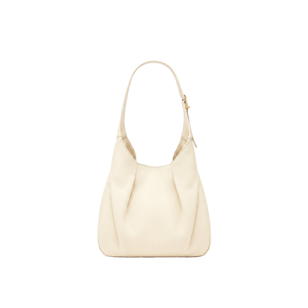 JW PEI Alina Pebbled Hobo Bag - White
