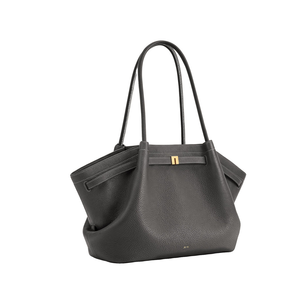 JW PEI Hana Large Tote Bag - Dark Gray