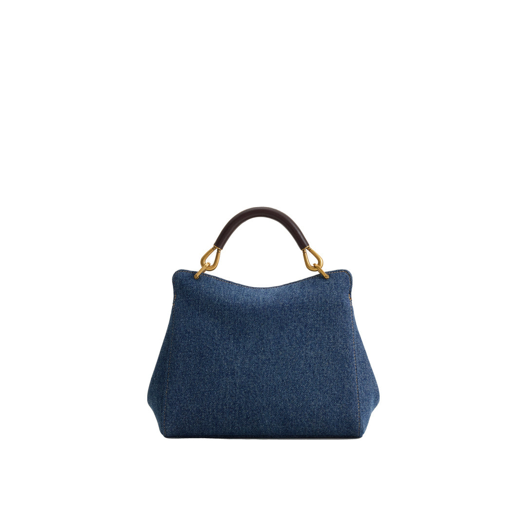 JW PEI Lucia Classic Handbag - Blue Denim