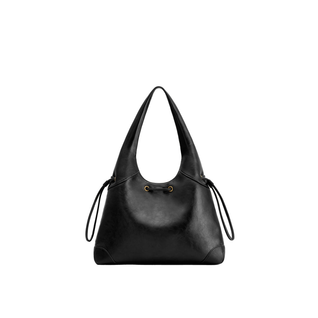 JW PEI Celandra Drawstring Hobo Bag - Black