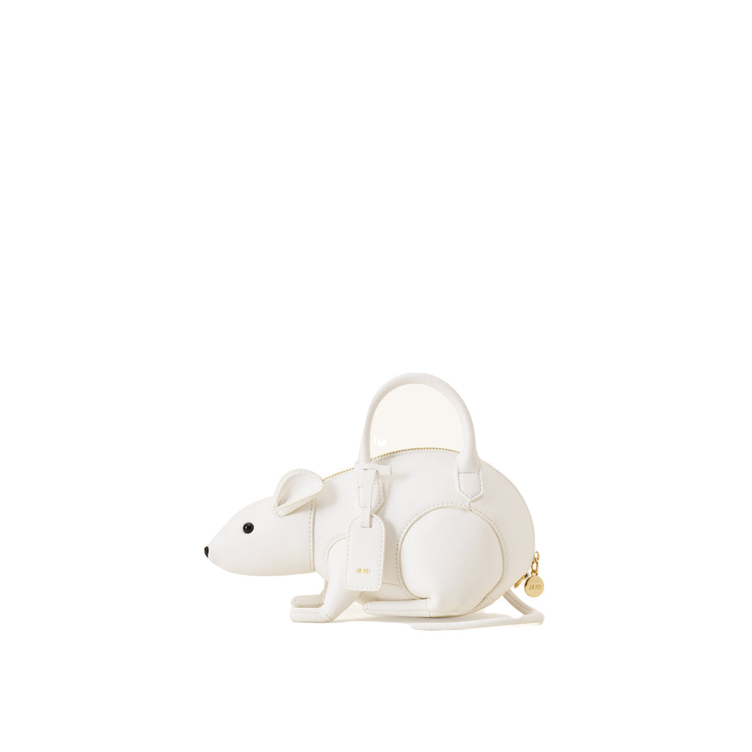 JW PEI Mia Mouse Top Handle Bag - White