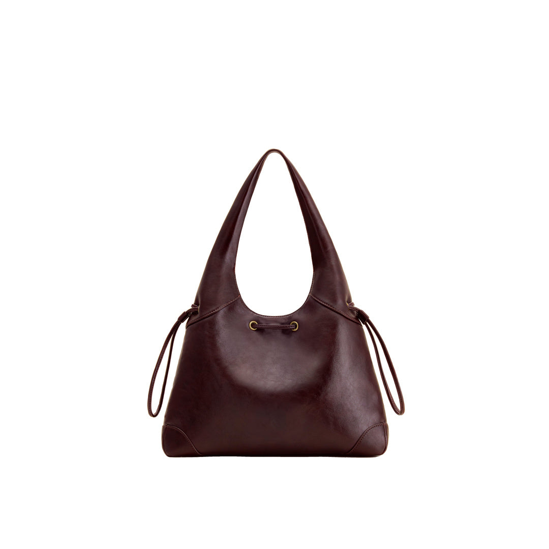 JW PEI Celandra Drawstring Hobo Bag - Deep Burgundy