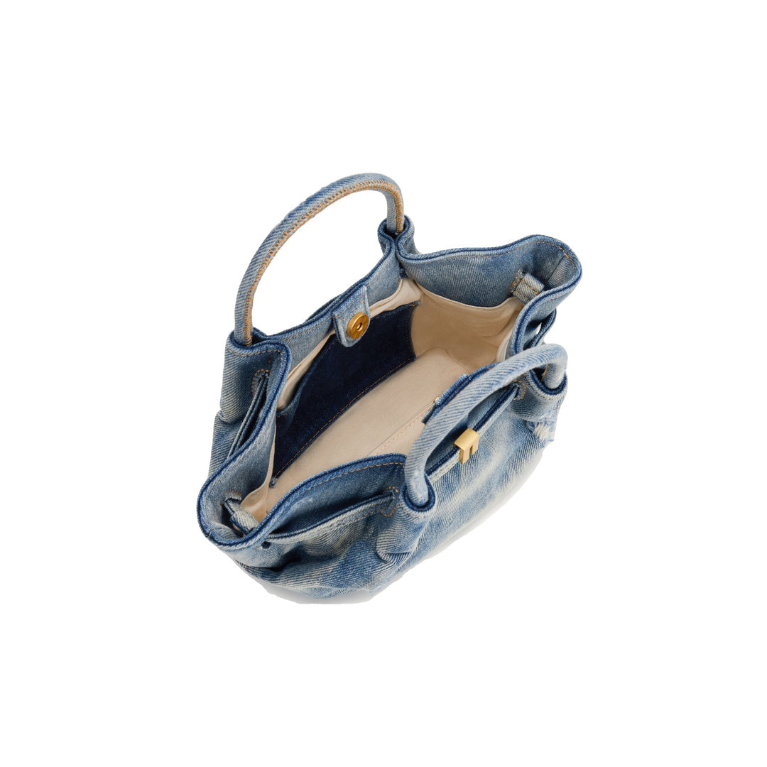 JW PEI Hana Mini Denim Tote Bag - Blue