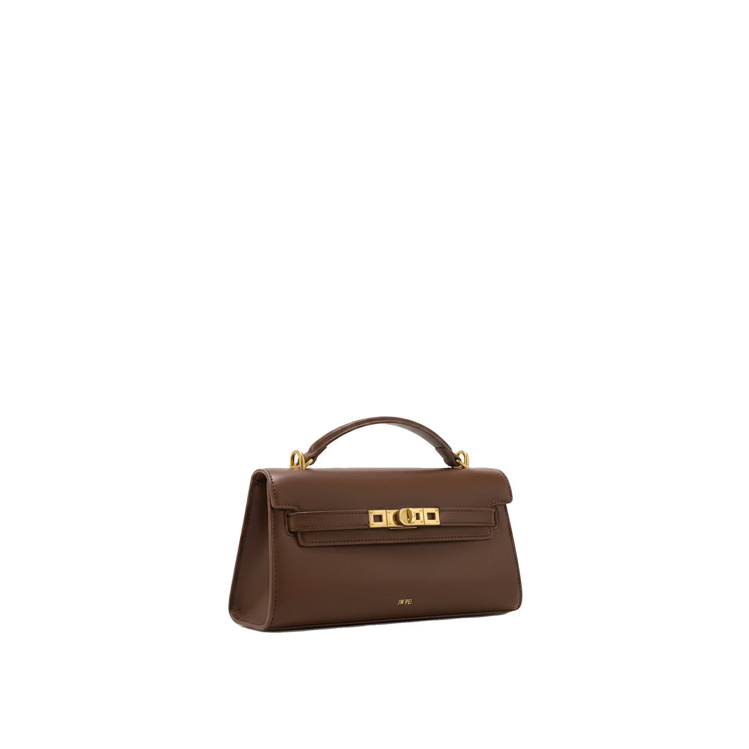 JW PEI Noor Top Handle Bag - Amber Brown