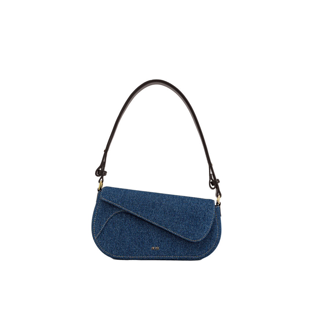 JW PEI Addisyn Shoulder Bag - Blue Denim